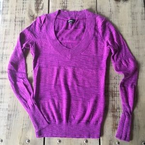Express Glitter stripped sweater